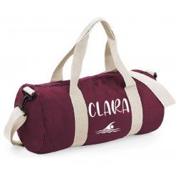 Sac polochon prénom + natation 2
