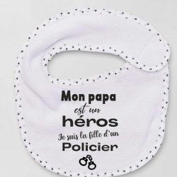 Bavoir mon papa est un... 2