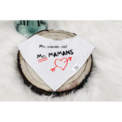 Bavoir bandana mes mamans... 2
