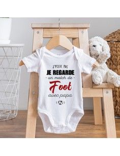 Body j'peux pas je regarde un match de foot avec papa