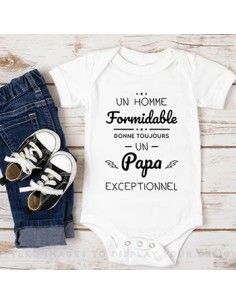 Body un homme formidable donne un papa exceptionnel