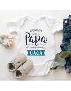 Body depuis que je suis la papa est gaga - La folie du personnalisé