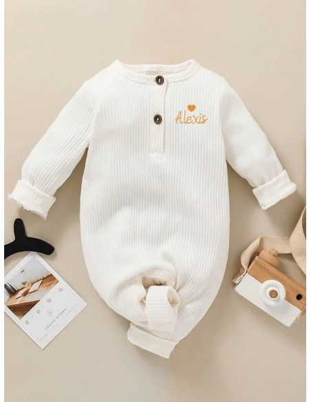 pyjama bébé personnalisé - cadeau naissance personnalisé