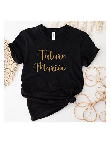 T-shirt personnalisé future mariée - La folie du personnalisé