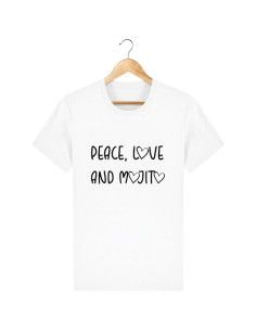 T-shirt Peace, Love And Mojito 2