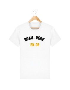T-shirt beau-père en or