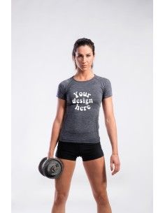 T-shirt de sport femme à... 2