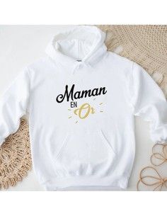 Sweat maman en or