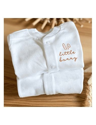 Pyjama bébé brodé Little bunny