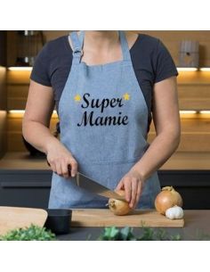 Tablier cuisine super mamie