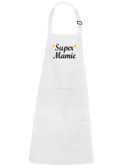 Tablier personnalisé - Mamie Super Cuisinière