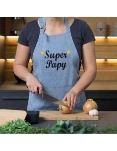 Tablier de cuisine super papy