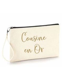 Trousse cousine en or