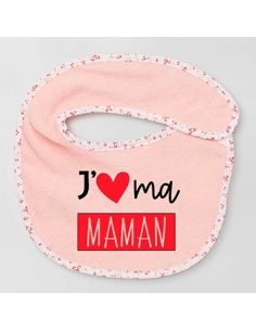 Bavoir j'aime ma maman