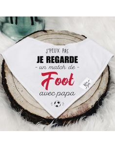 Bavoir bandana j'peux pas...