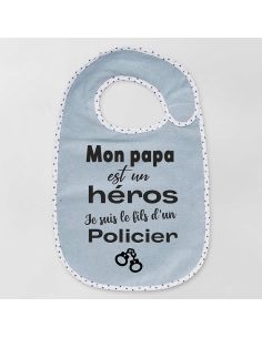 Bavoir mon papa est un...