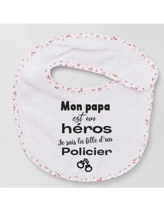 Bavoir mon papa est un...