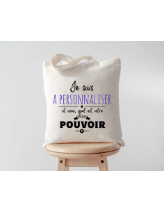 Tote bag super pouvoir à... 2