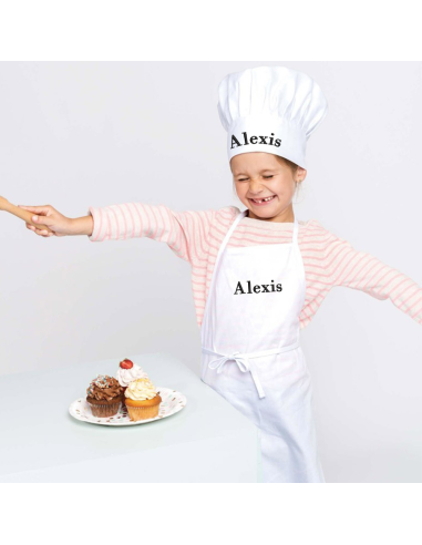 Kit toque et tablier de cuisine...