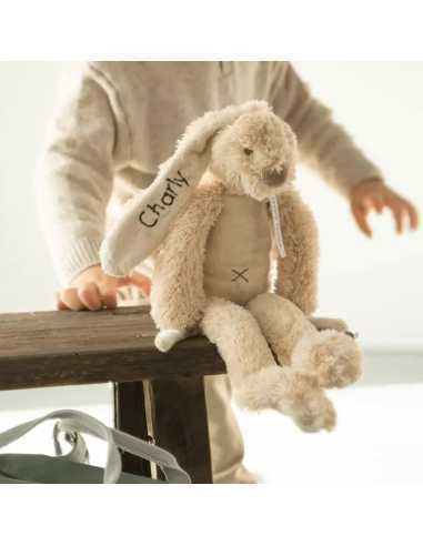 Peluche happy horse brodée prénom -La folie du personnalisé