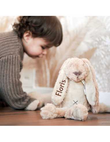 Peluche happy horse brodée prénom -La folie du personnalisé