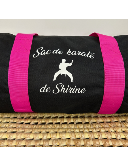 Sac de karaté personnalisé prénom - La folie du personnalisé