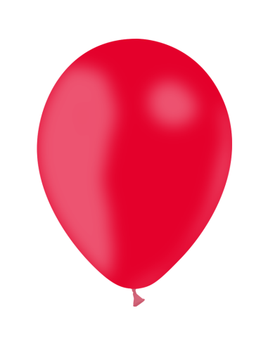 Ballon latex rouge 15 cm