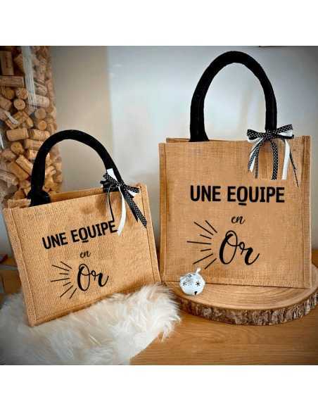 Sac caba une équipe en or  - la folie du personnalisé