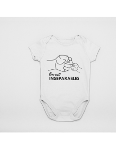T-shirt Papa & enfant inséparables 2