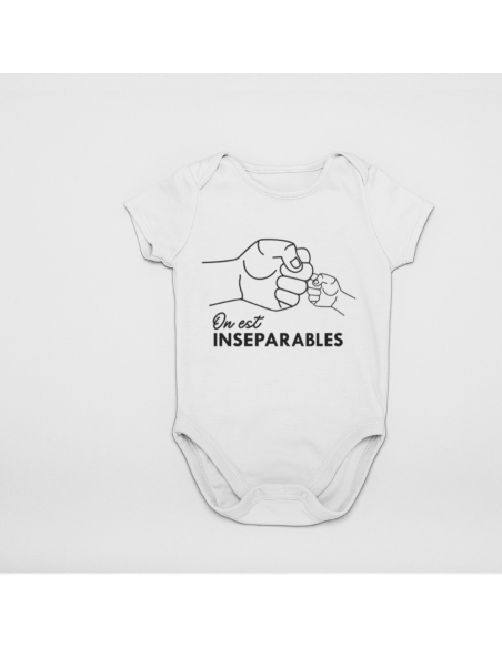 T-shirt Papa & enfant inséparables