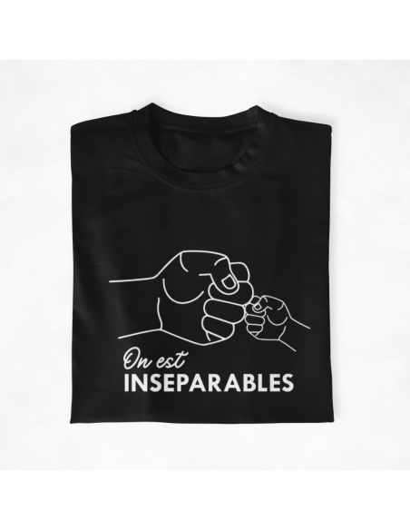 T-shirt Papa & enfant inséparables