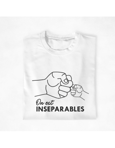 T-shirt Papa & enfant inséparables
