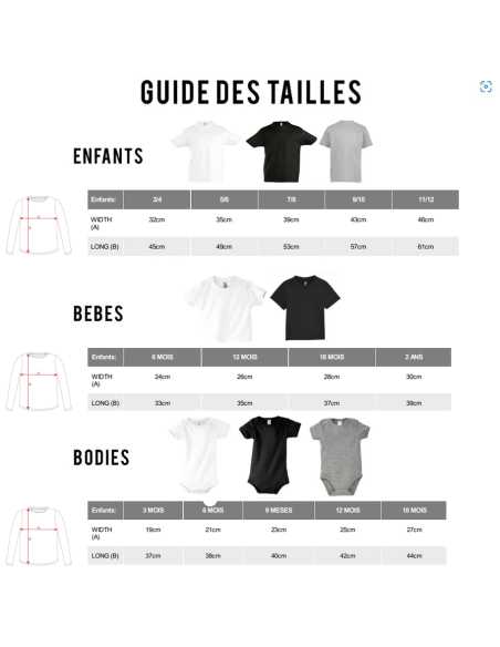 T-shirt Papa & enfant inséparables