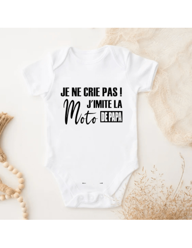Body je ne crie pas j'imite la moto de papa  - La folie du personnalisé