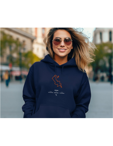 Votre performance Strava personnalisée sur sweat - La folie du personnalisé