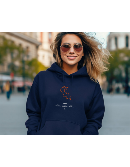 Votre performance Strava personnalisée sur sweat - La folie du personnalisé
