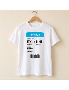 Boarding Pass T-Shirt - La folie du personnalisé 2