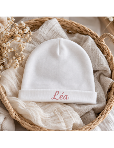 Bonnet de naissance prénom